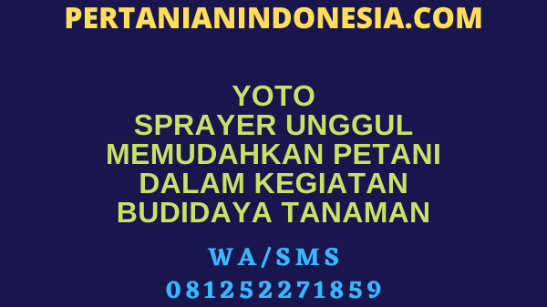 Yoto Sprayer Unggul Memudahkan Petani Dalam Kegiatan Budidaya Tanaman